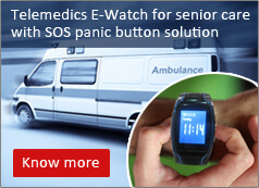 Senior Care Telemedic SOS Watch